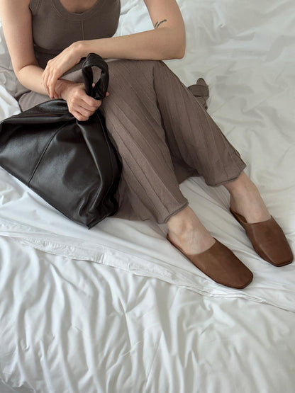 MIRANDA genuine leather shopper bag