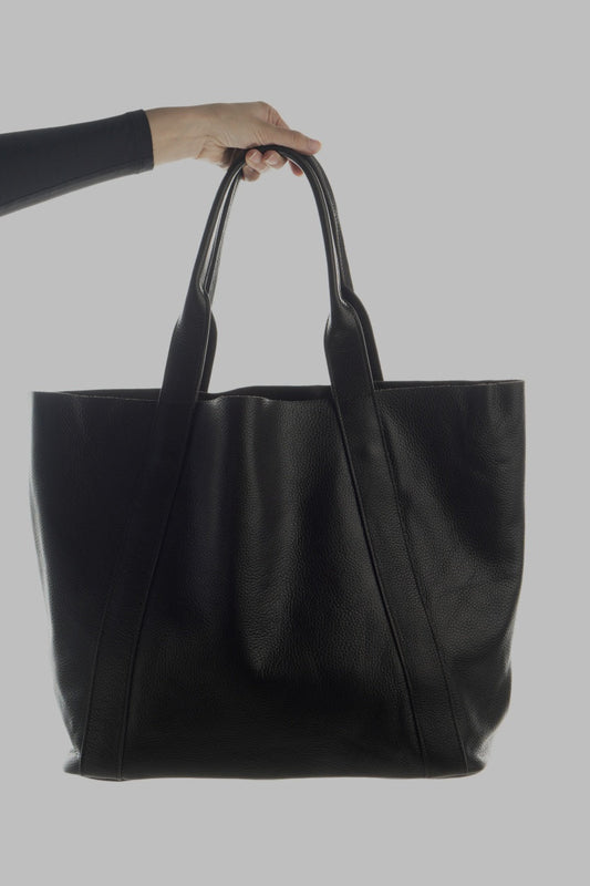 LUIZA shopper bag made of genuine leather