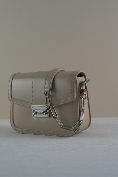 Genuine leather crossbody bag