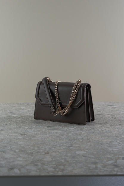 Genuine leather shoulder bag