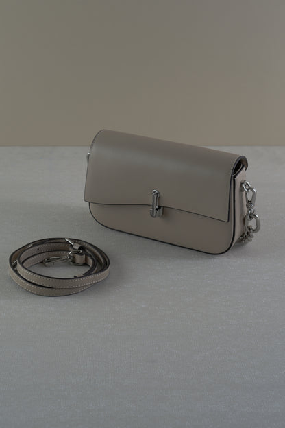 Genuine leather crossbody bag