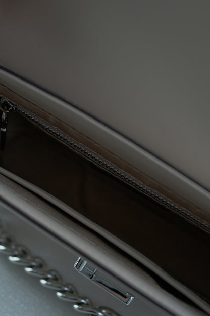 Genuine leather crossbody bag