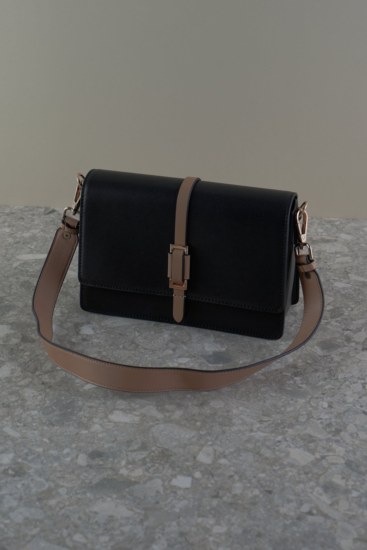 Genuine leather crossbody bag