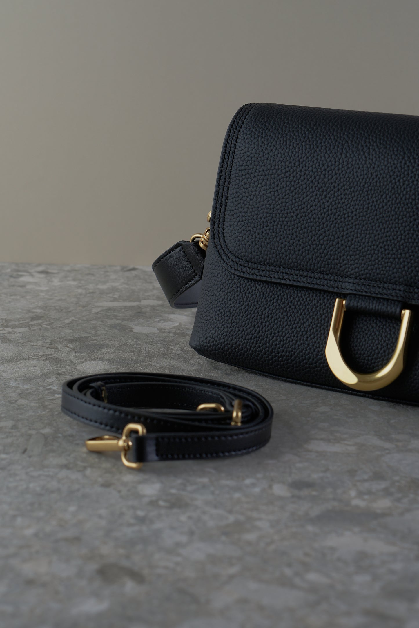 Genuine leather crossbody bag