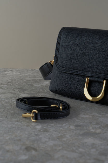 Genuine leather crossbody bag