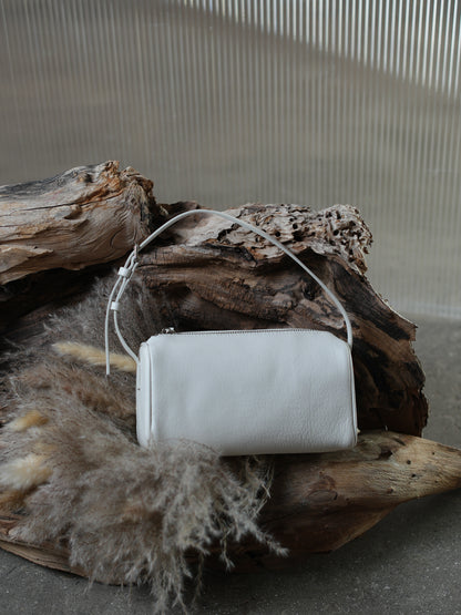 CAMELLIA genuine leather crossbody bag