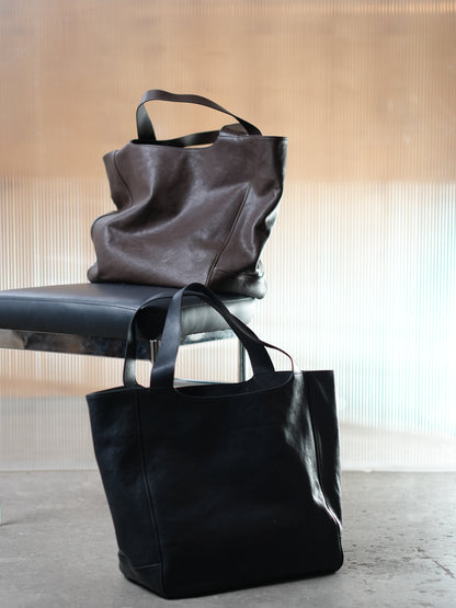 VIOLETTE shopper bag genuine leather