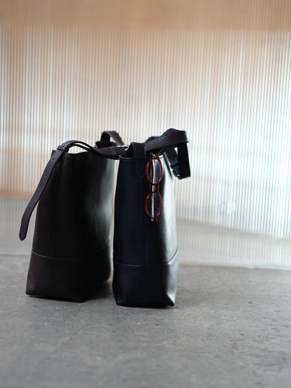 CASSIS genuine leather shopper bag