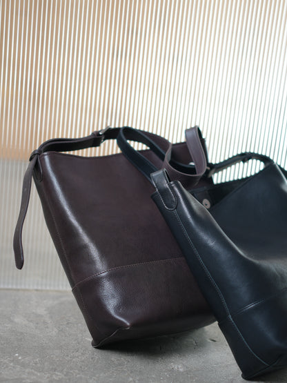 CASSIS genuine leather shopper bag