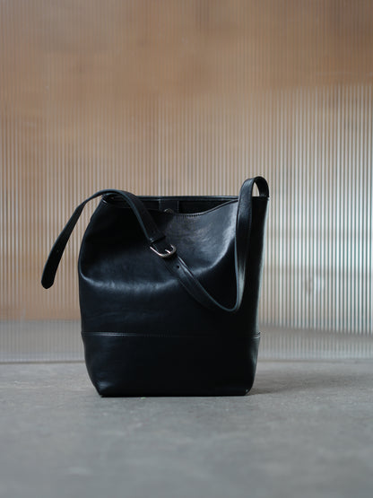 CASSIS genuine leather shopper bag