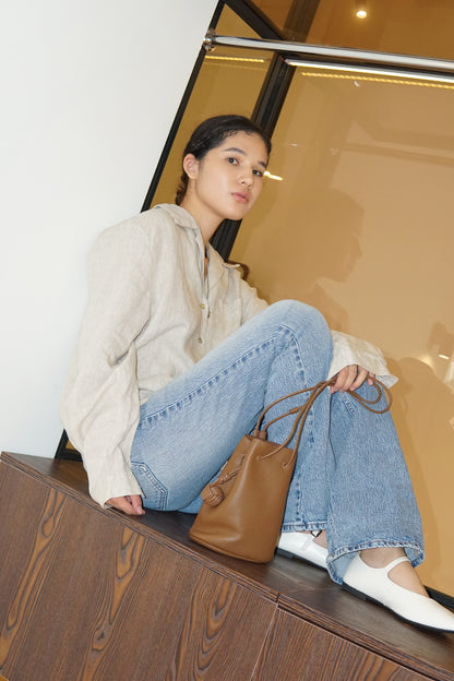 ESMI mini bag made of genuine leather