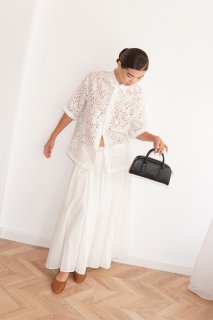 SIMONE genuine leather baguette bag