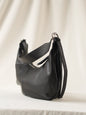 SHELMA genuine leather baguette bag