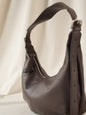 SHELMA genuine leather baguette bag