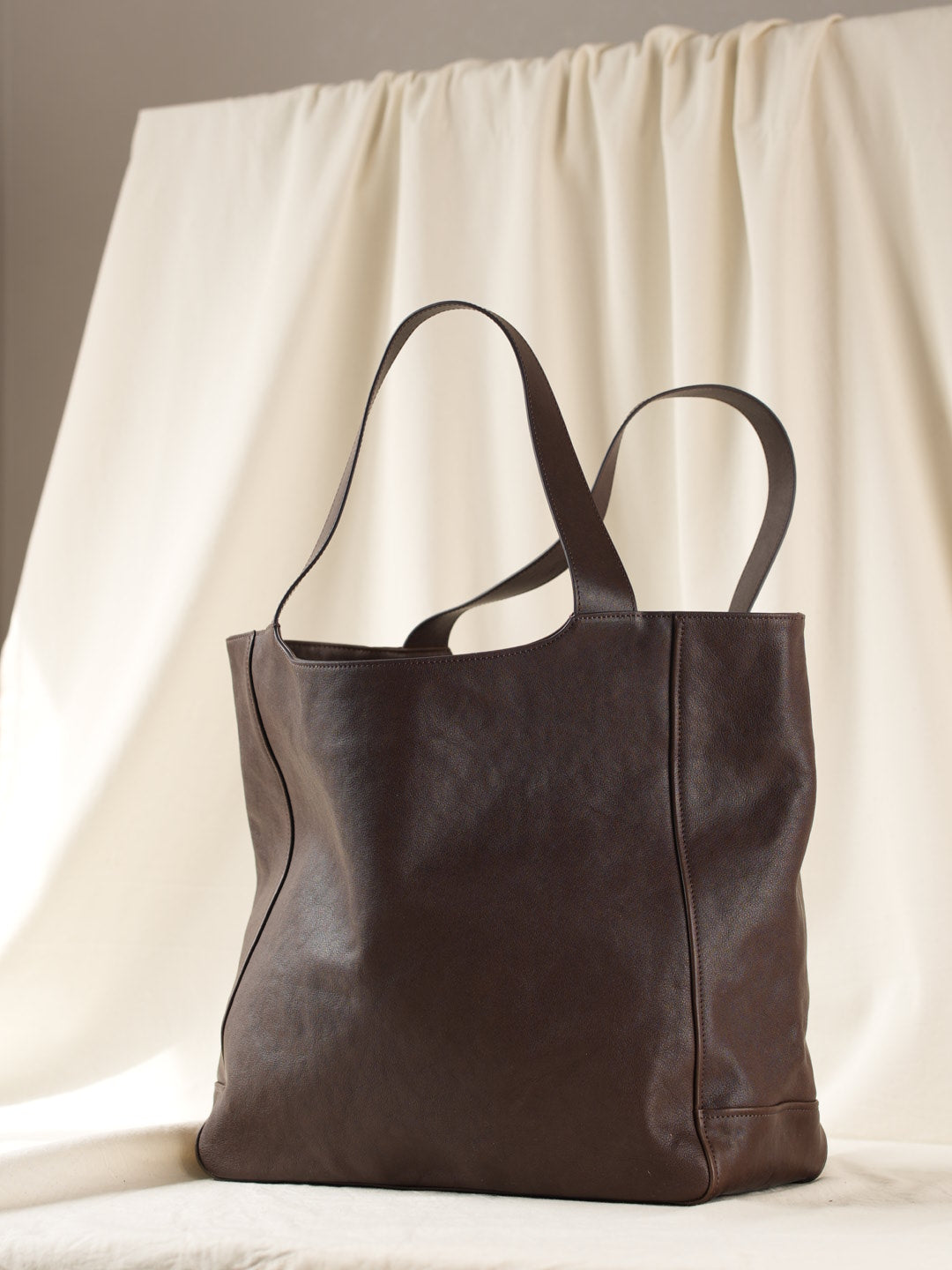 VIOLETTE shopper bag genuine leather