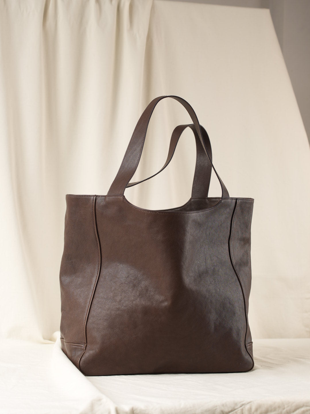 VIOLETTE shopper bag genuine leather