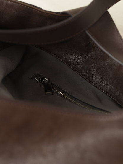 VIOLETTE shopper bag genuine leather