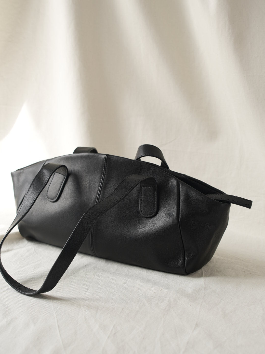 BROWNIE tote bag made of genuine leather