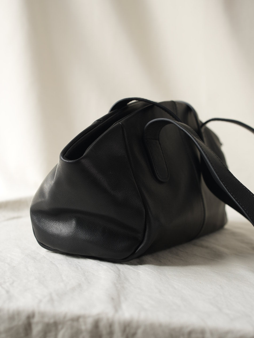 BROWNIE tote bag made of genuine leather