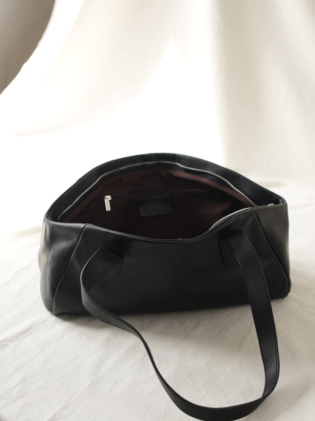 BROWNIE tote bag made of genuine leather