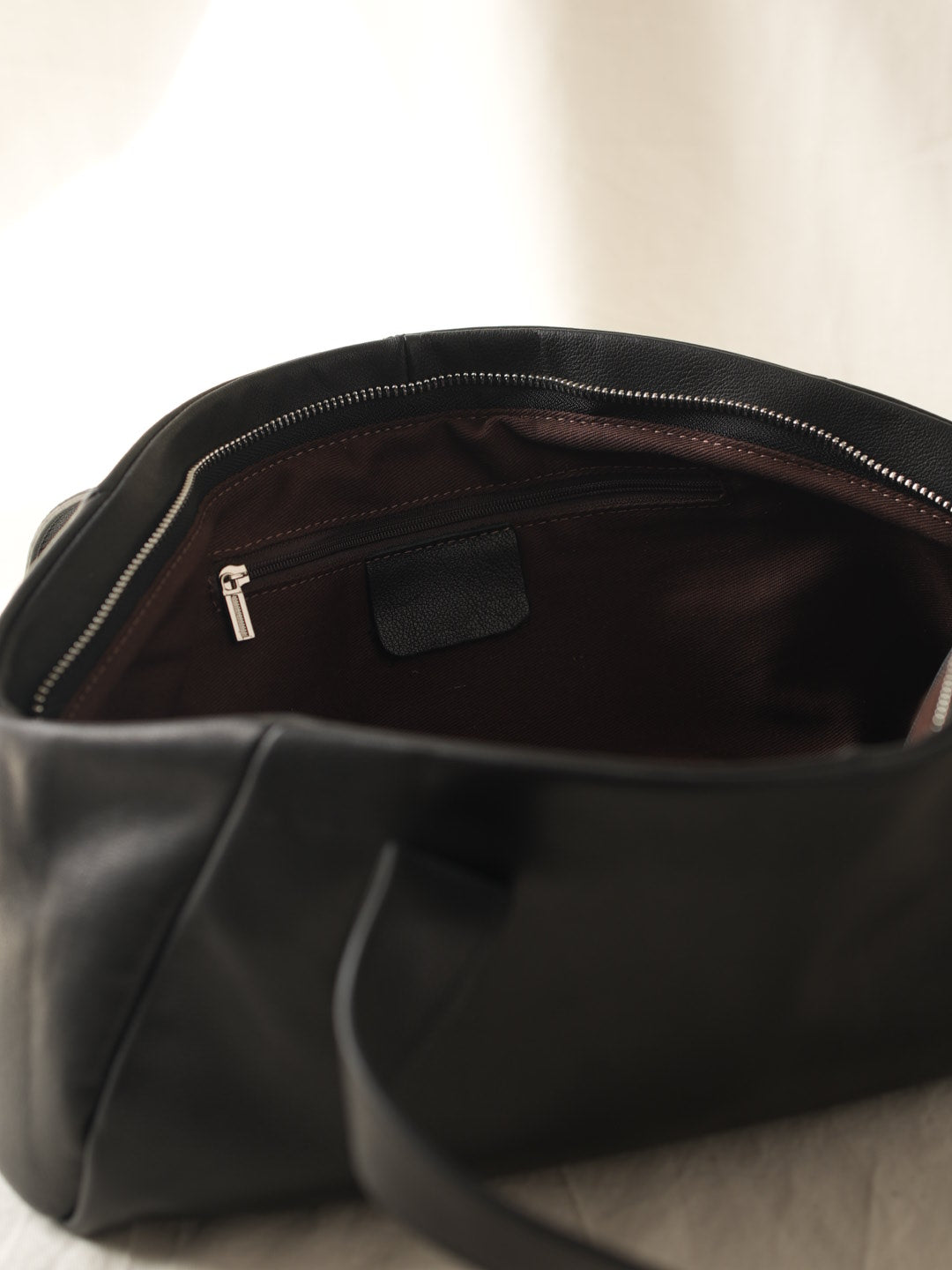 BROWNIE tote bag made of genuine leather