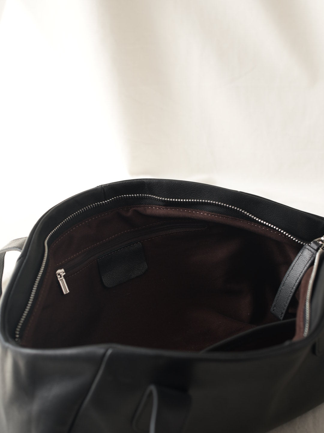 BROWNIE tote bag made of genuine leather