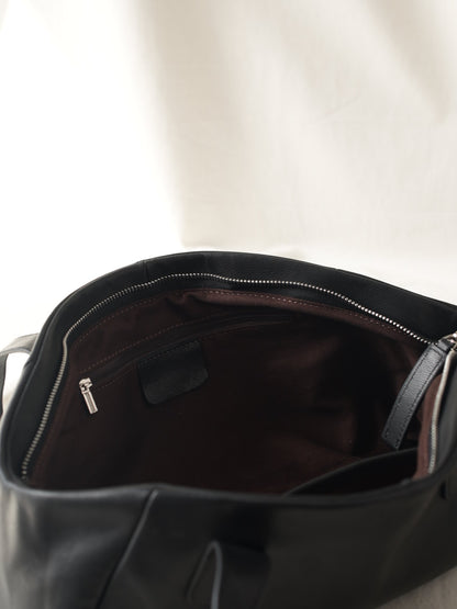 BROWNIE tote bag made of genuine leather