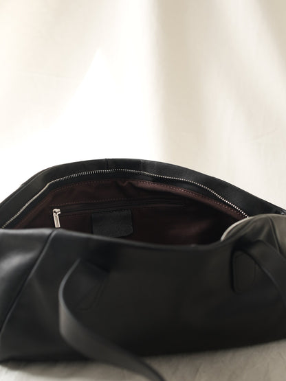 BROWNIE tote bag made of genuine leather