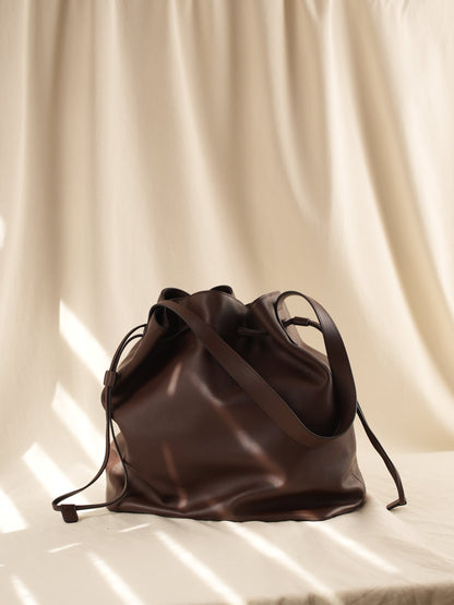 LILAS genuine leather tote bag