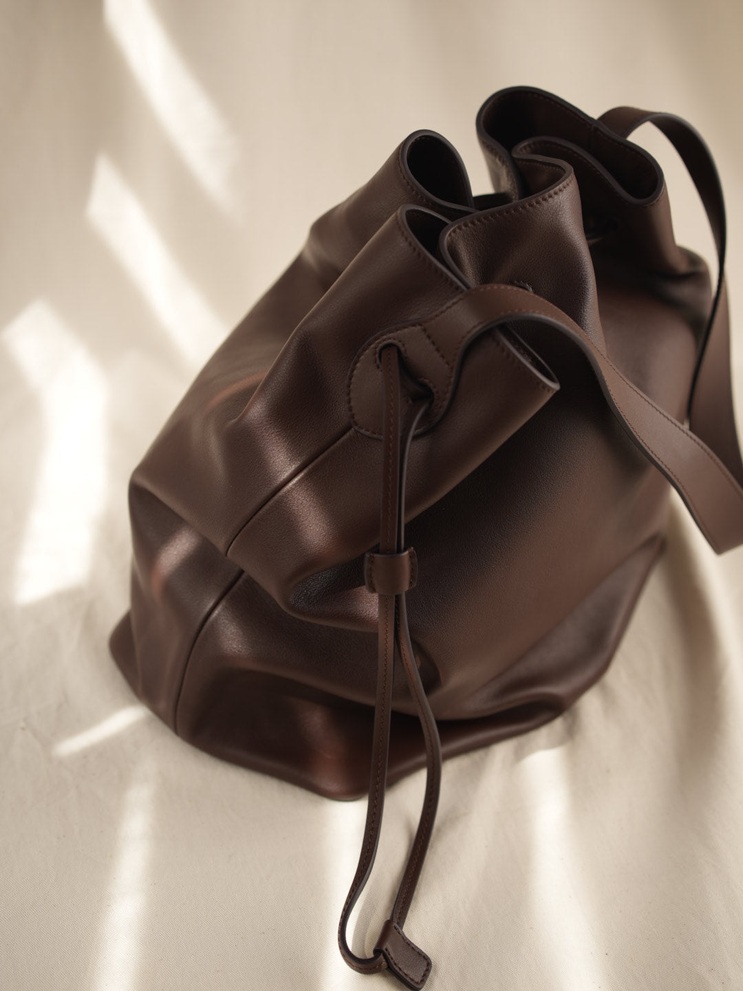 LILAS genuine leather tote bag