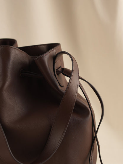 LILAS genuine leather tote bag