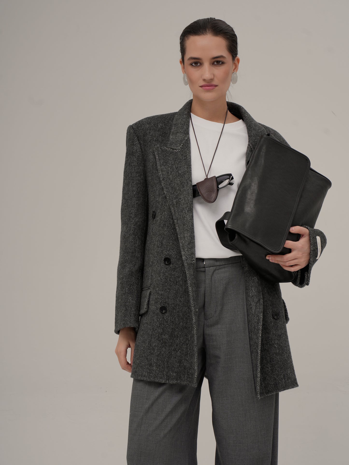 ANNA tote bag made of genuine leather