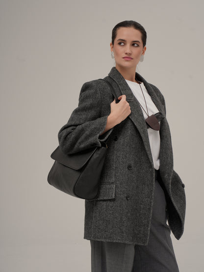 ANNA tote bag made of genuine leather