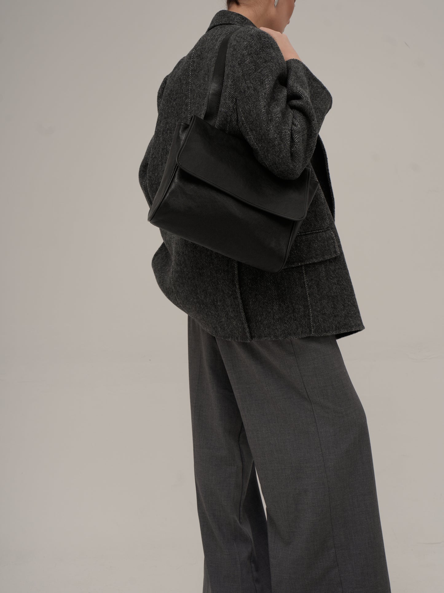 ANNA tote bag made of genuine leather