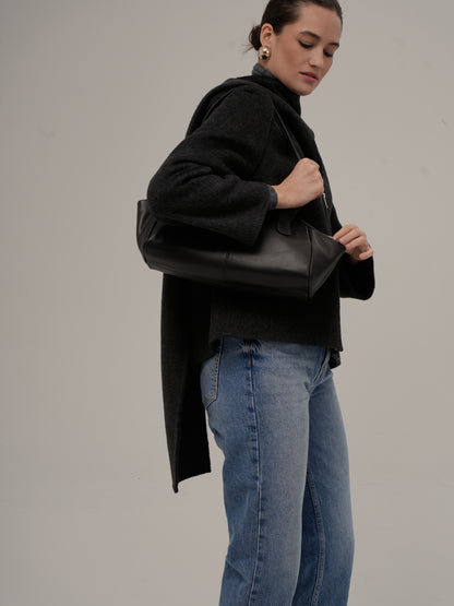 BROWNIE tote bag made of genuine leather