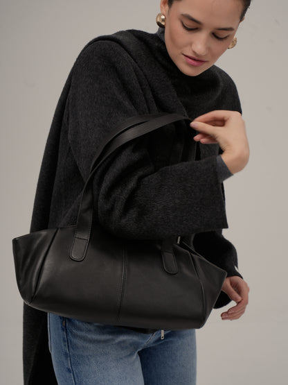 BROWNIE tote bag made of genuine leather