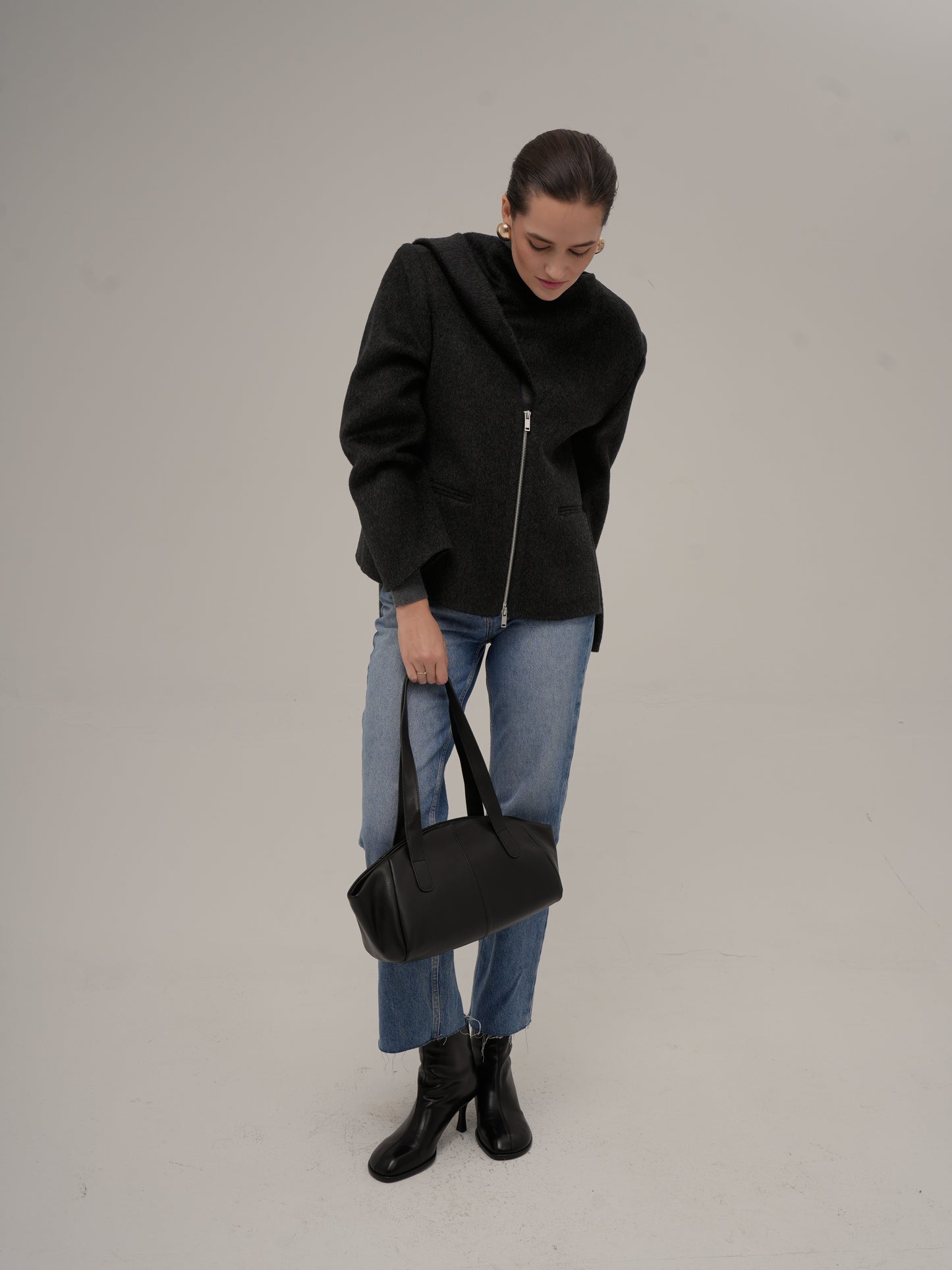 BROWNIE tote bag made of genuine leather