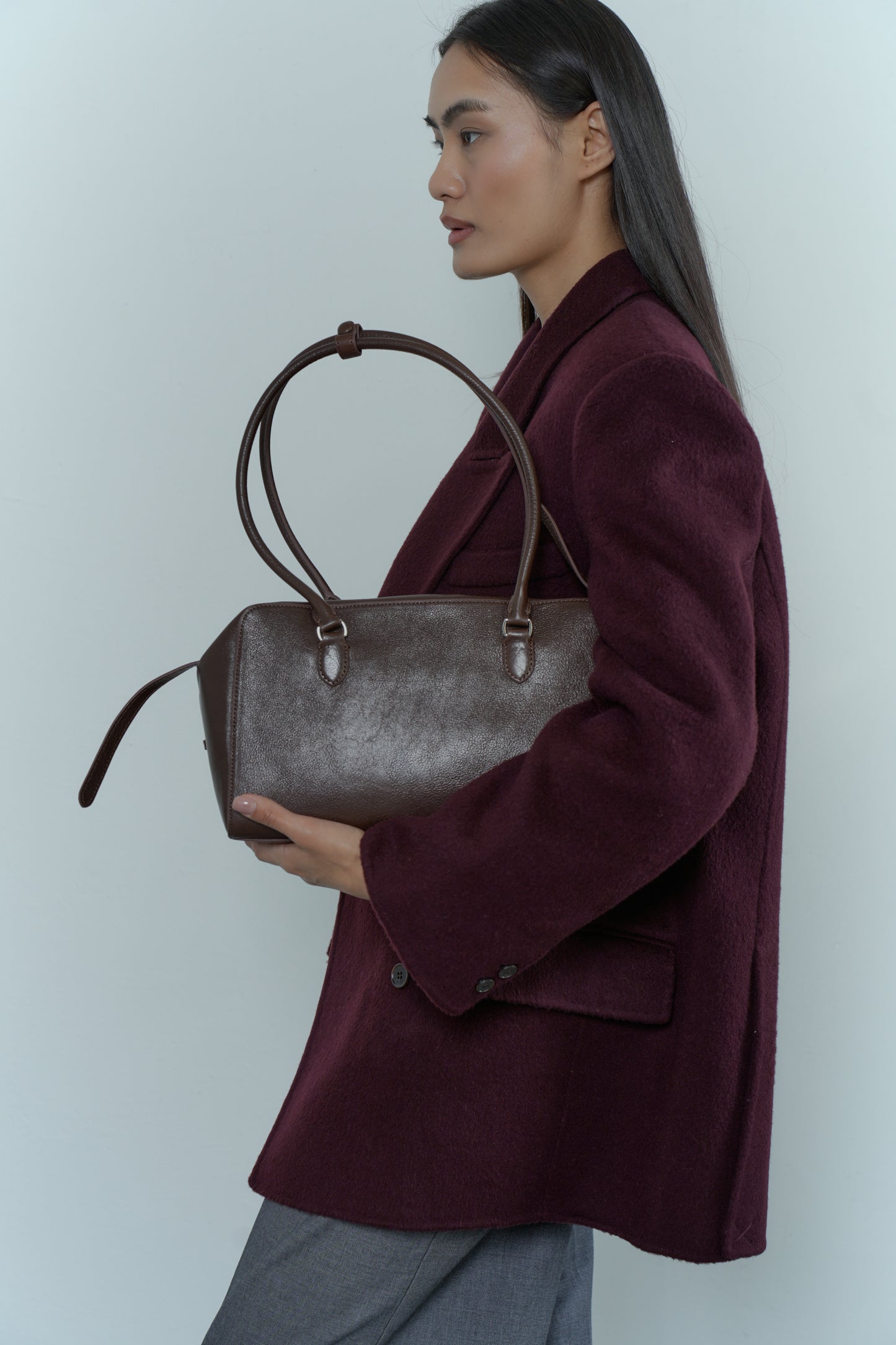 SERENA tote bag made of genuine leather