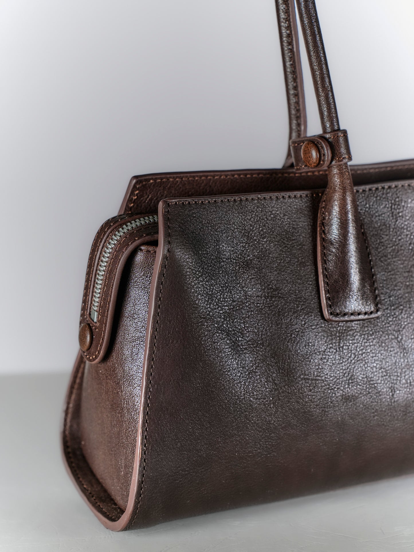 TOFFEE genuine leather tote bag