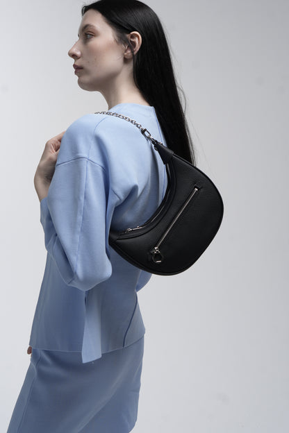 Genuine leather crossbody bag