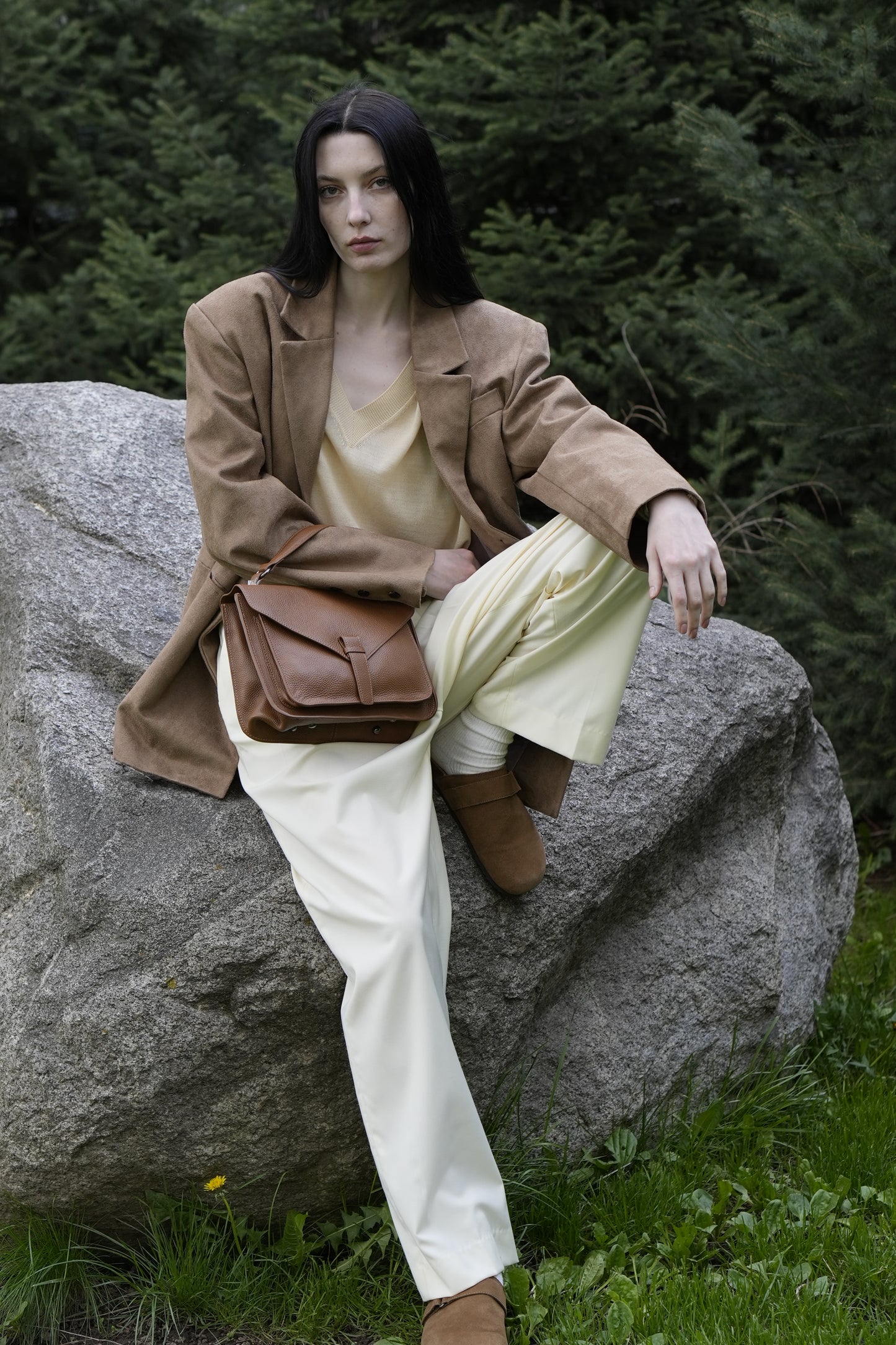 Briefcase BAG made of genuine leather