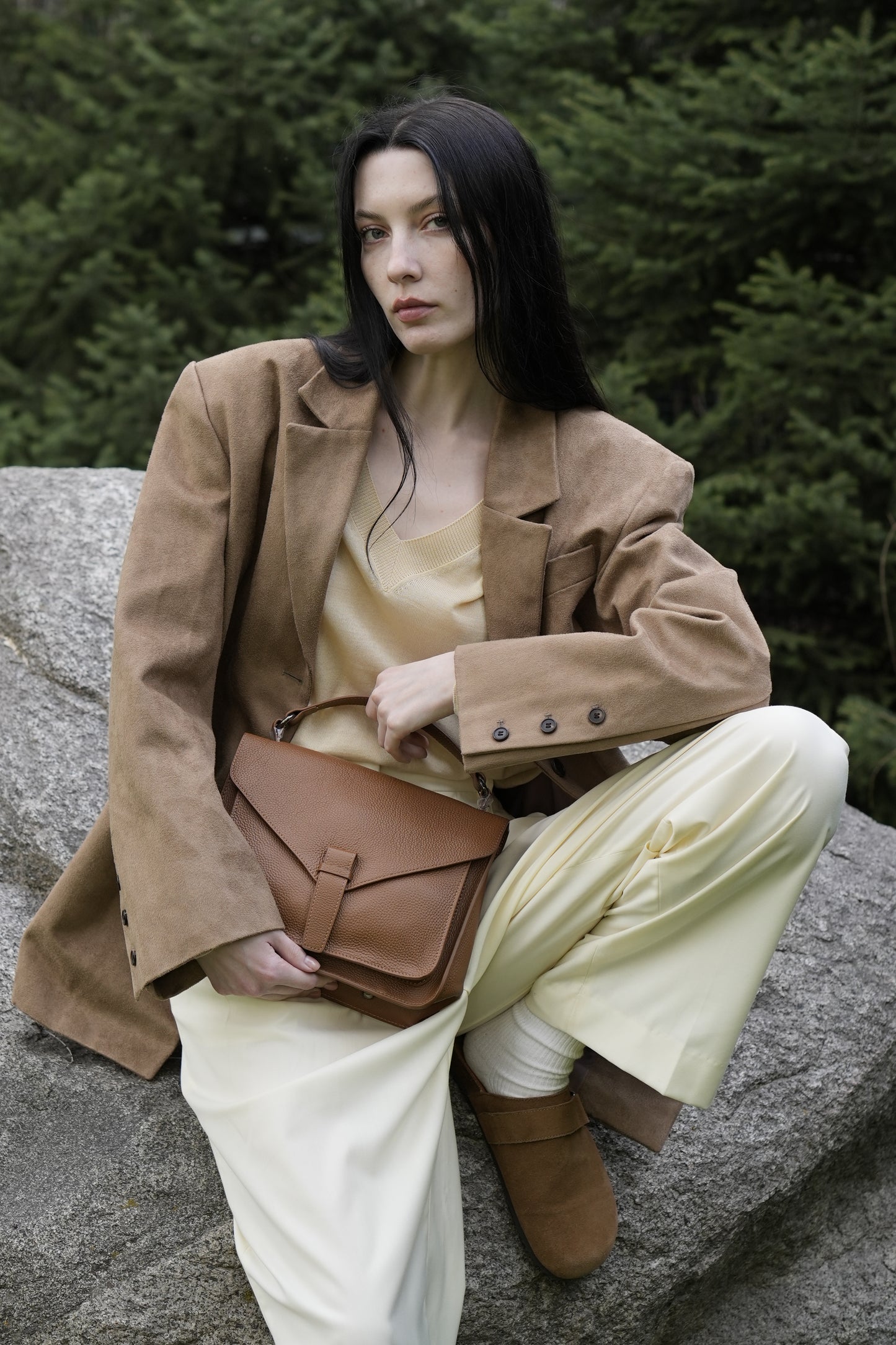 Briefcase BAG made of genuine leather