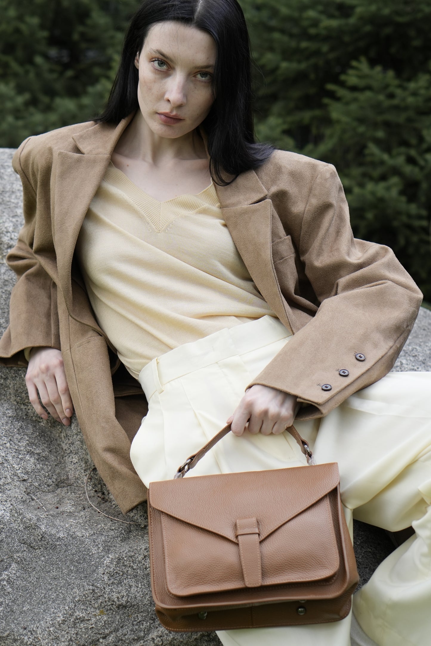 Briefcase BAG made of genuine leather