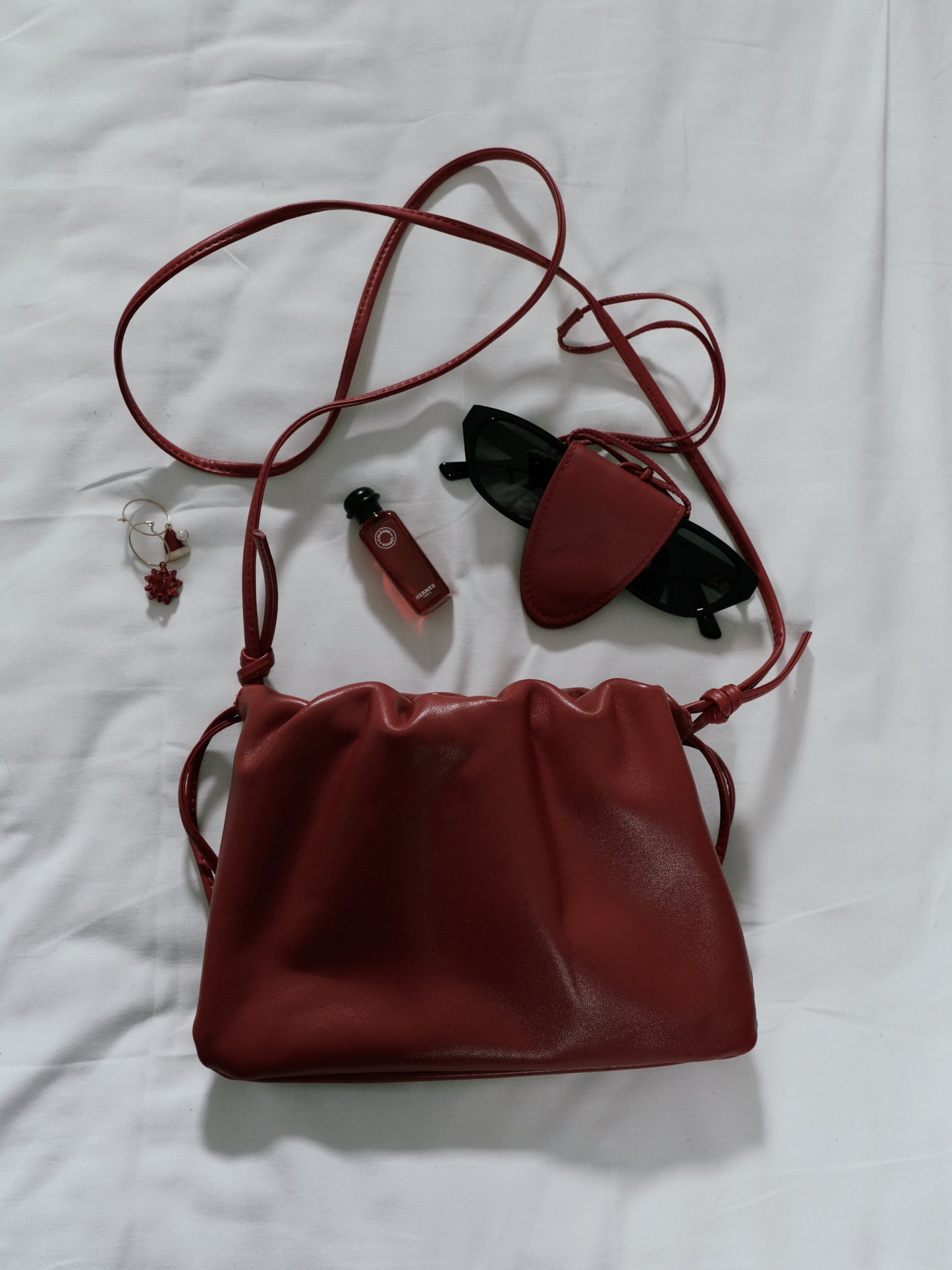 AGNES genuine leather crossbody bag