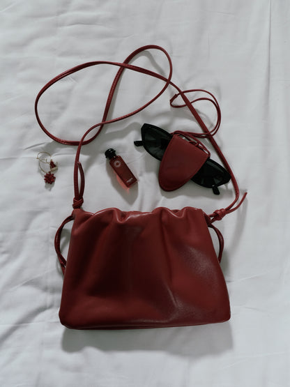 AGNES genuine leather crossbody bag