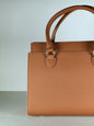 Genuine leather tote bag