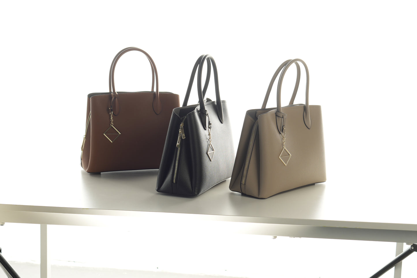 ANNET Genuine leather tote bag