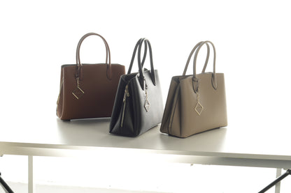 ANNET Genuine leather tote bag