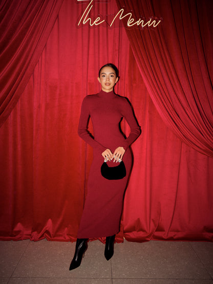 Mini bag TRUFF made of genuine velour