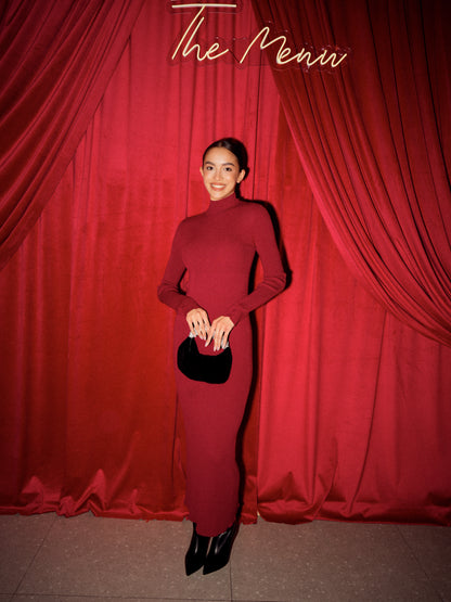 Mini bag TRUFF made of genuine velour